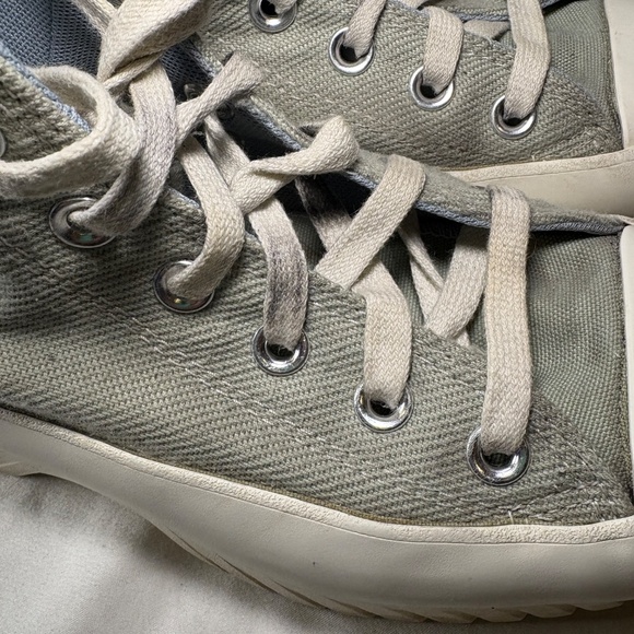 Converse Chuck Taylor 2.0 Lugged Sole Sneakers Summit Sage Ocean Retreat Size 7 - Picture 6 of 12